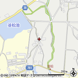 奈良県奈良市都祁友田町921周辺の地図