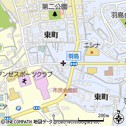 〒710-0053 岡山県倉敷市東町の地図