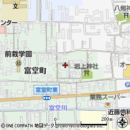 奈良県天理市富堂町283-3周辺の地図