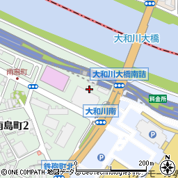 大阪府堺市堺区南島町1丁44周辺の地図
