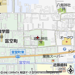 奈良県天理市富堂町273周辺の地図