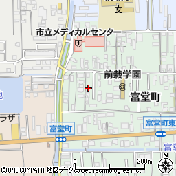 奈良県天理市富堂町226-3周辺の地図