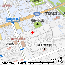 岡山県井原市七日市町21周辺の地図
