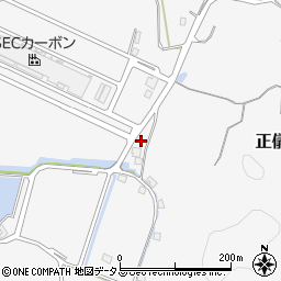 岡山県岡山市東区正儀周辺の地図