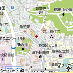 株式会社フルーツジャパン　くらしきももこ総本店周辺の地図