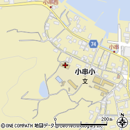 岡山市　小串保育園周辺の地図
