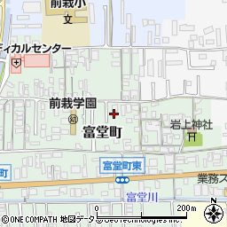 奈良県天理市富堂町247周辺の地図