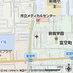 奈良県天理市富堂町225-24周辺の地図
