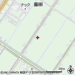 岡山県岡山市南区藤田2065周辺の地図