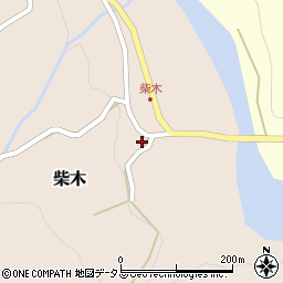 広島県山県郡安芸太田町柴木1658周辺の地図