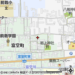 奈良県天理市富堂町274周辺の地図