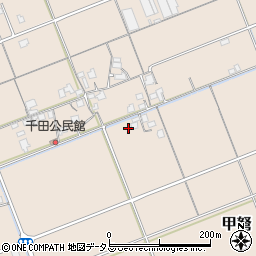 岡山県笠岡市甲弩周辺の地図