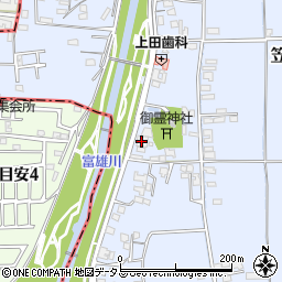 イシメン周辺の地図