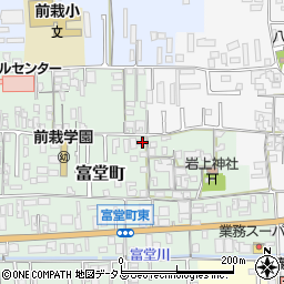 奈良県天理市富堂町251-1周辺の地図
