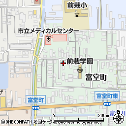 奈良県天理市富堂町228-3周辺の地図