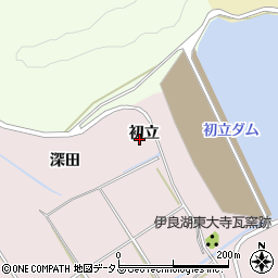 愛知県田原市伊良湖町初立周辺の地図