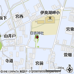 愛知県田原市小塩津町宮構1周辺の地図