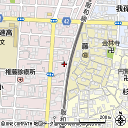 ラック大阪インダストリー周辺の地図