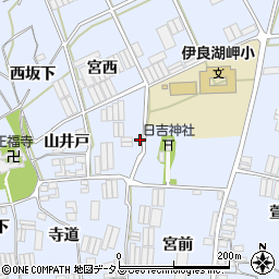 愛知県田原市小塩津町宮西周辺の地図