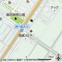 岡山県岡山市南区藤田2027周辺の地図