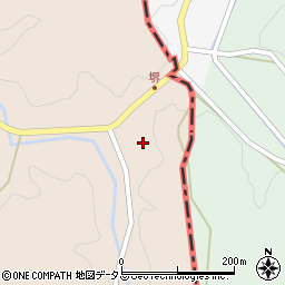 山口県萩市下小川2505周辺の地図