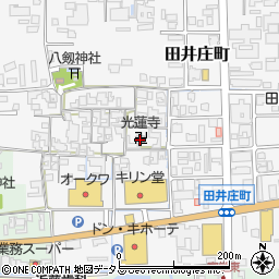光蓮寺周辺の地図