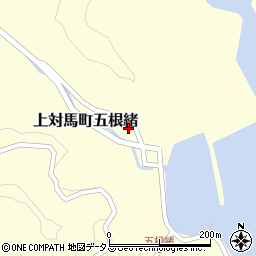 長崎県対馬市上対馬町五根緒481周辺の地図