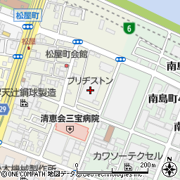 ブリヂストン化工品ジャパン株式会社周辺の地図