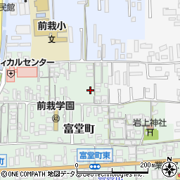 奈良県天理市富堂町290-10周辺の地図