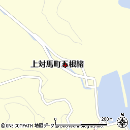長崎県対馬市上対馬町五根緒347周辺の地図