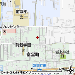 奈良県天理市富堂町290周辺の地図