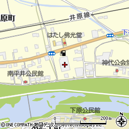 岡山県井原市東江原町457-1周辺の地図