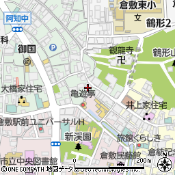 ＴＳＬ倉敷周辺の地図