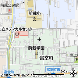 奈良県天理市富堂町297周辺の地図