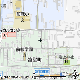 奈良県天理市富堂町290-12周辺の地図