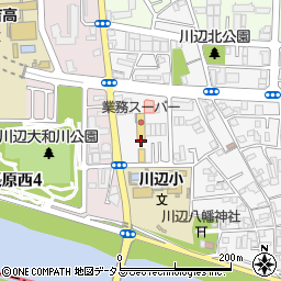 大阪府大阪市平野区長吉川辺1丁目周辺の地図