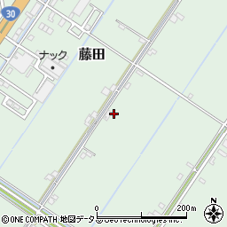 岡山県岡山市南区藤田2063周辺の地図