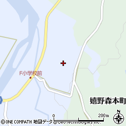 松阪市役所嬉野地域振興局　中郷公民館周辺の地図