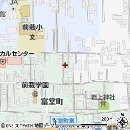 奈良県天理市富堂町288-18周辺の地図