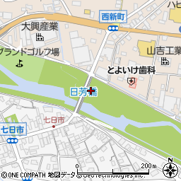 日芳橋周辺の地図
