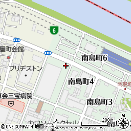 大阪府堺市堺区南島町5丁周辺の地図