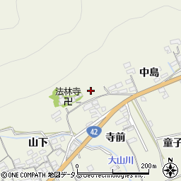 愛知県田原市越戸町周辺の地図