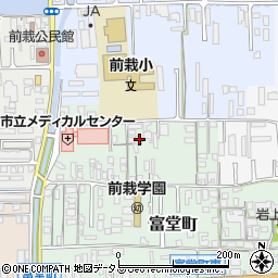 奈良県天理市富堂町297-22周辺の地図