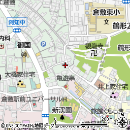 奥田玩具店周辺の地図