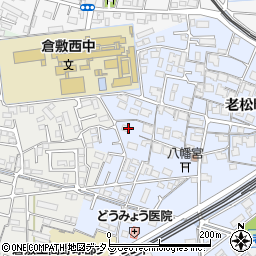 〒710-0826 岡山県倉敷市老松町の地図