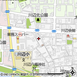 大阪府大阪市平野区長吉川辺1丁目2周辺の地図