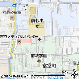 奈良県天理市富堂町297-24周辺の地図