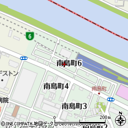 大阪府堺市堺区南島町6丁5周辺の地図