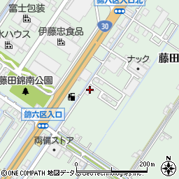 岡山県岡山市南区藤田2025周辺の地図