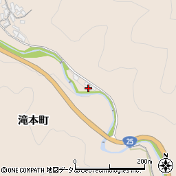 奈良県天理市滝本町774周辺の地図
